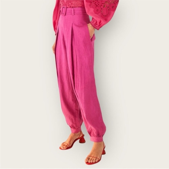 Farm Rio linen pants - Picture 2 of 9